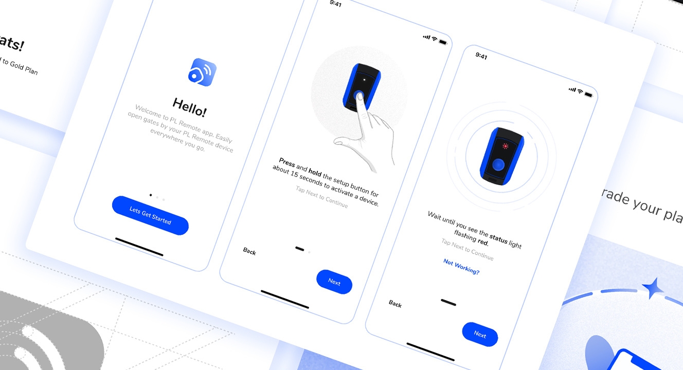 PL Remote — brand system in use